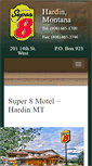 Mobile Screenshot of hardinmontanasuper8.com